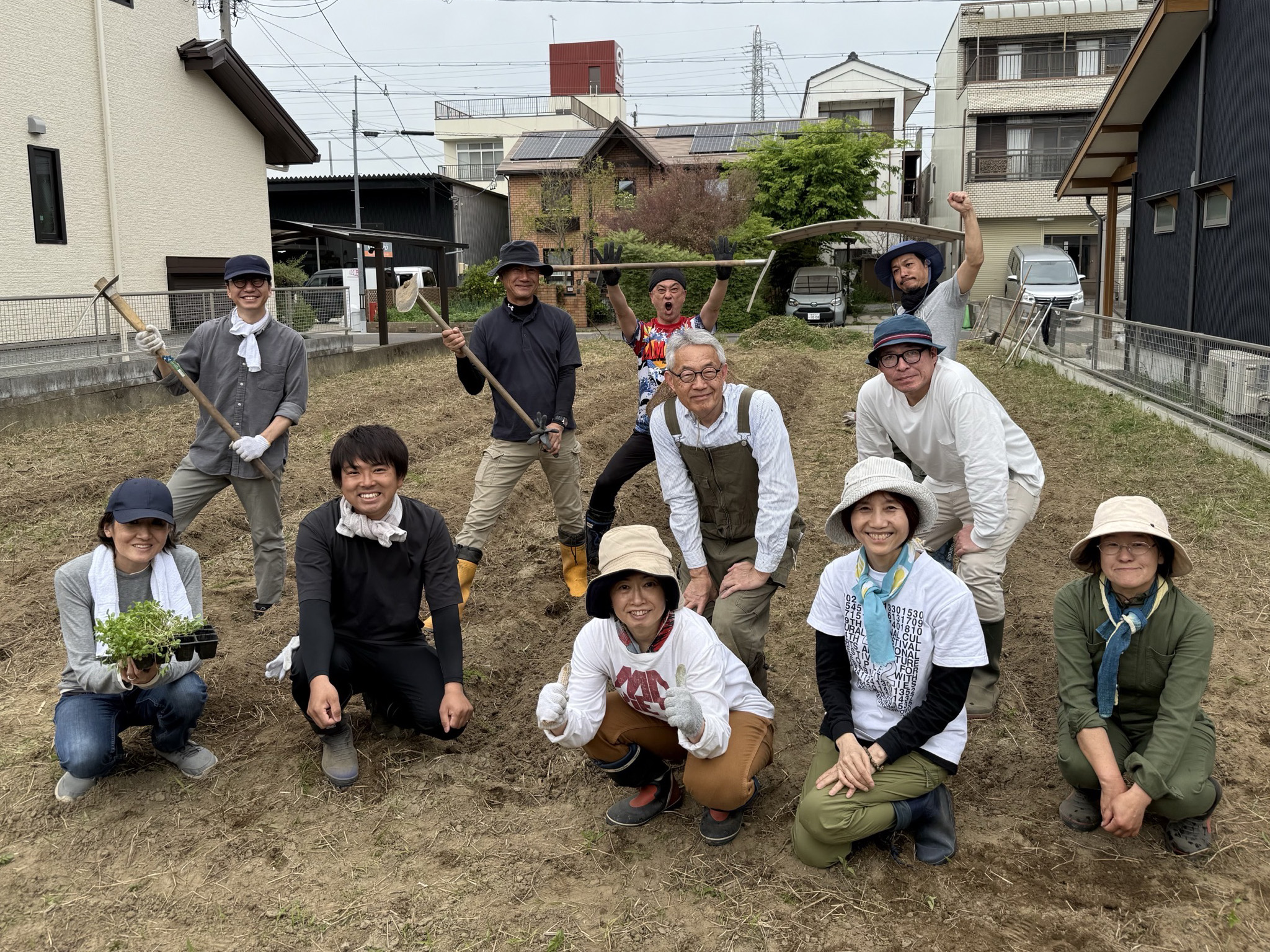 一仕事終えても元気いっぱい!