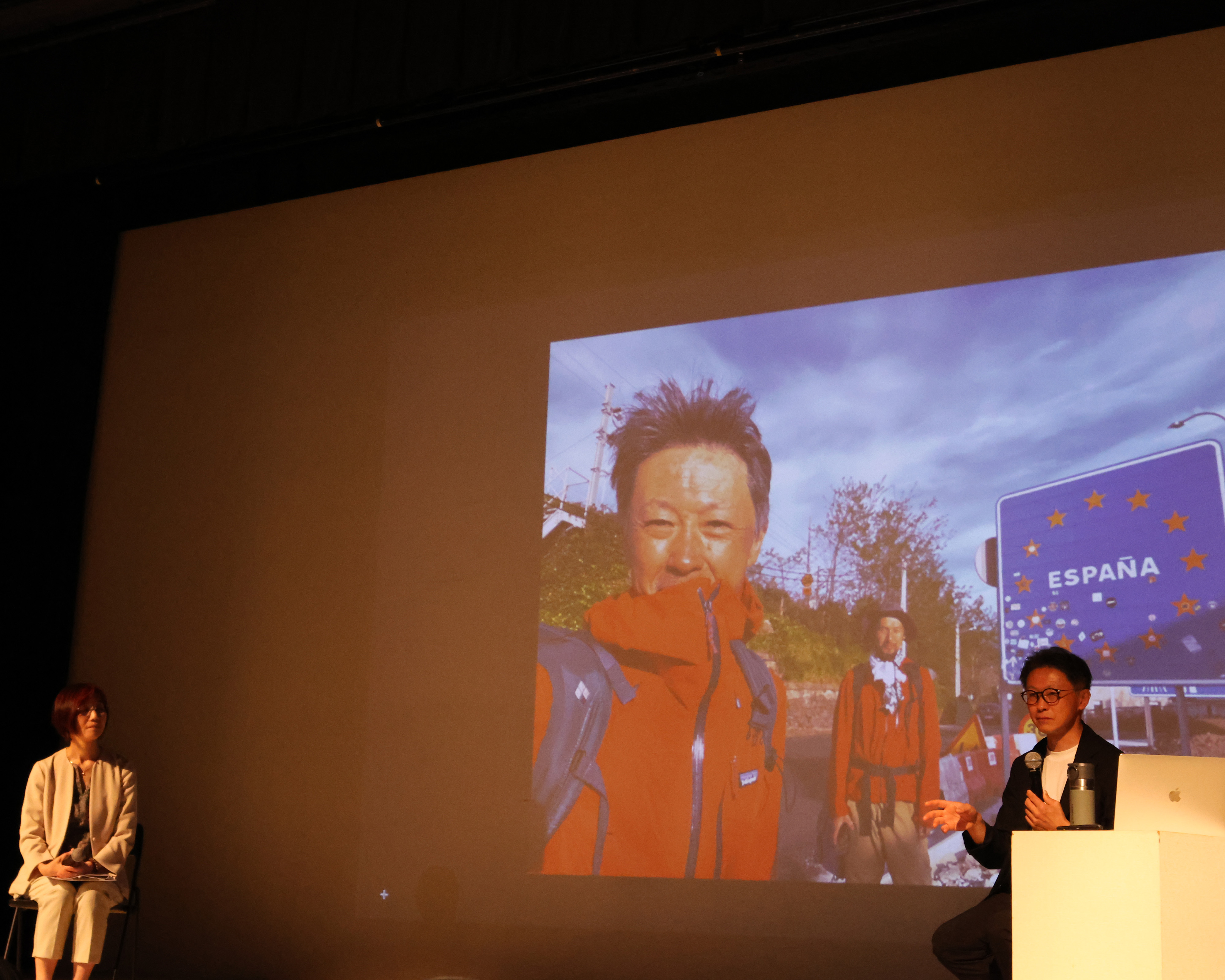 写真右:永田佳之氏、左:(一社)長良川リトリート代表理事・古田菜穂子